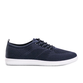 Sneaker Maci blu navy traforato