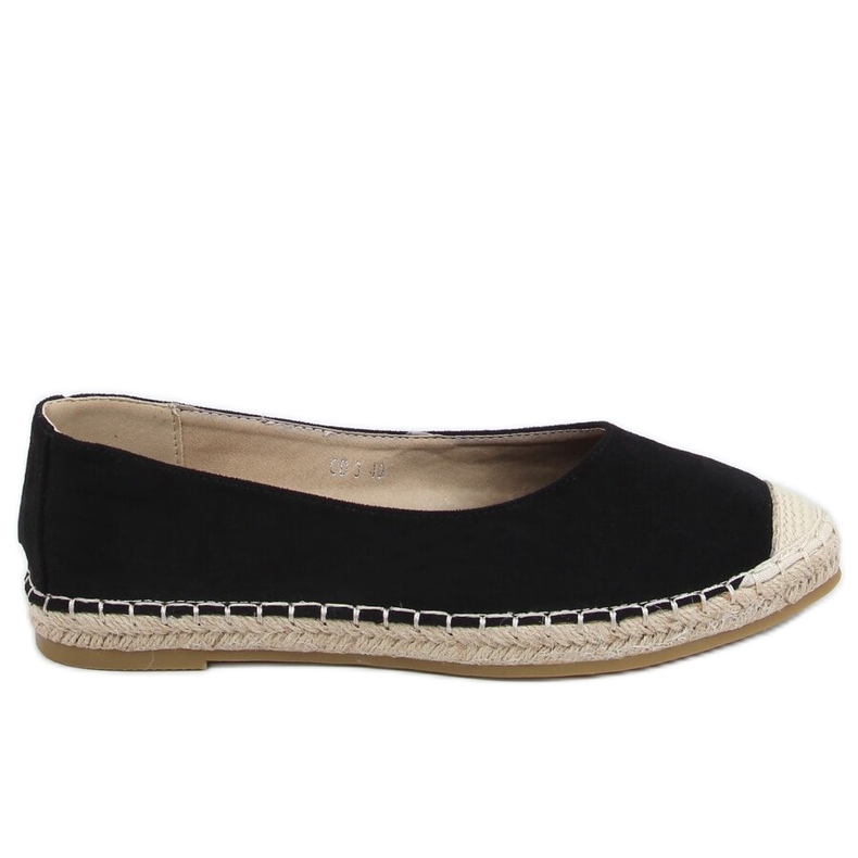 Espadrillas nere da donna CD-3 Black nero