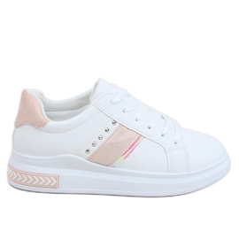 Sneakers da donna bianche CC-42 Pink bianco