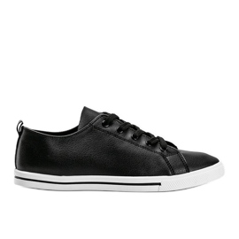 Sneakers nere in ecopelle di Joelle nero