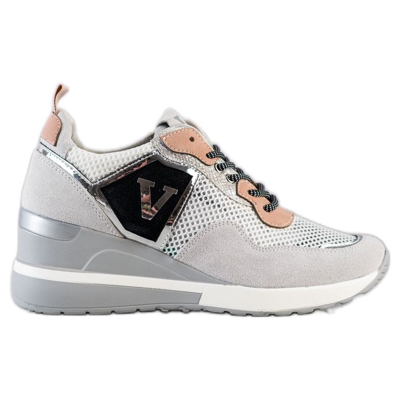 VINCEZA sneakers colorate bianco grigio multicolore