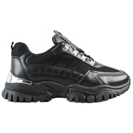 SHELOVET Scarpe da ginnastica nere nero