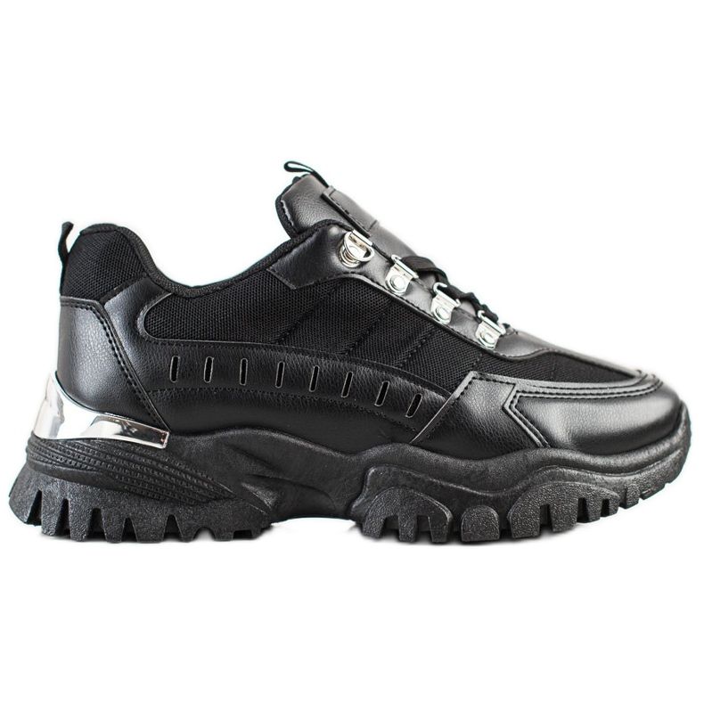 SHELOVET Scarpe da ginnastica nere nero
