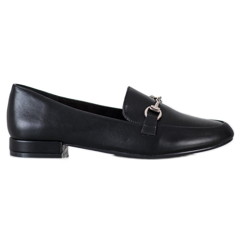 Sergio Leone Mocassini Classici Con Ecopelle nero