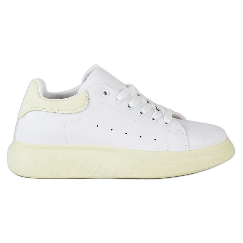 SHELOVET Sneakers Sulla Piattaforma Verde bianca