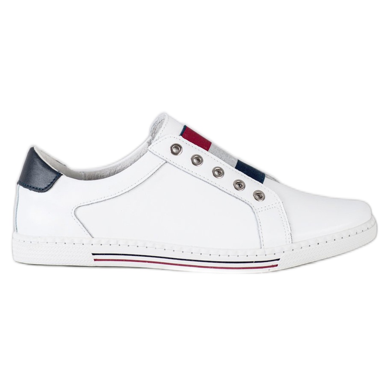 Filippo Scarpe sportive, sneakers in pelle bianca