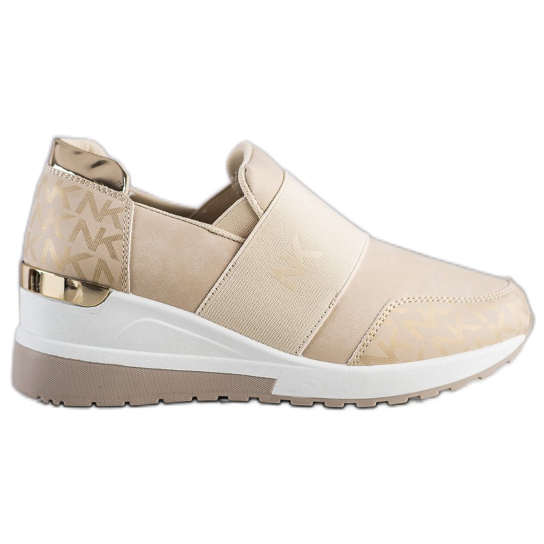SHELOVET Sneakers beige senza lacci
