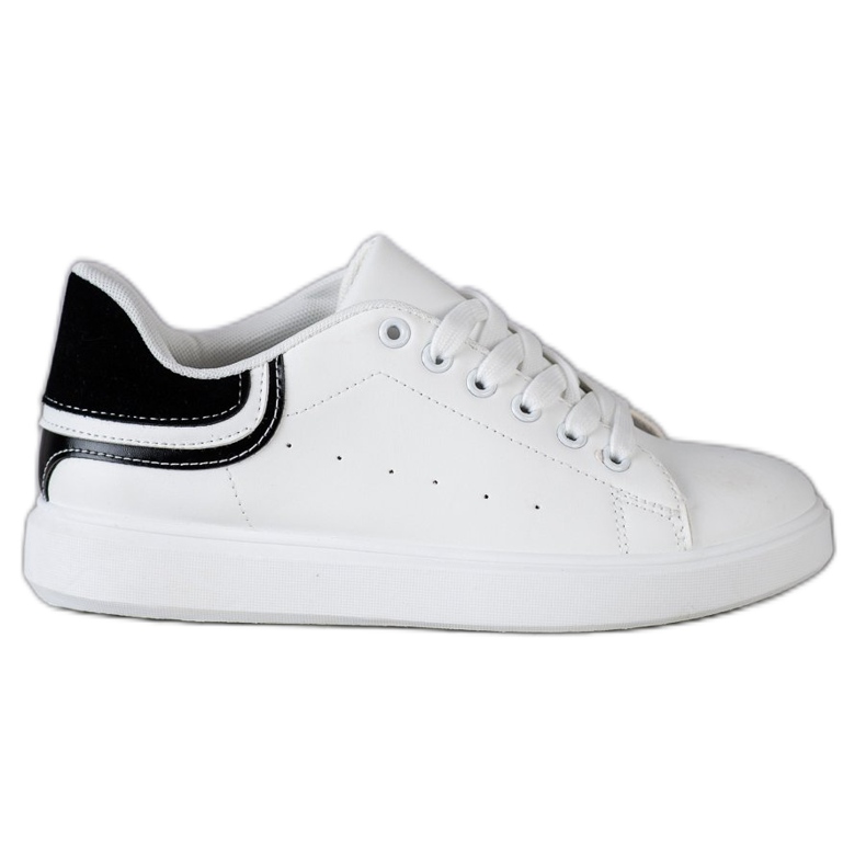 SHELOVET Sneakers Con Inserto Nero bianca