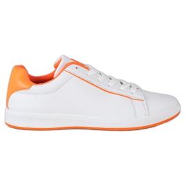 SHELOVET Sneakers Basse Con Ecopelle bianco