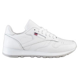 SHELOVET Scarpe da ginnastica classiche bianca
