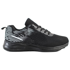 Bona Scarpe sportive leggere nero