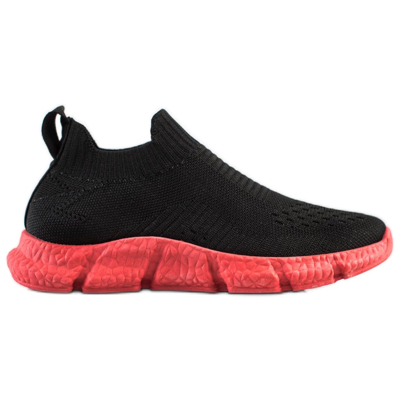 SHELOVET Scarpe da ginnastica slip-on alla moda nero