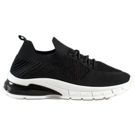 Filippo Sneaker stringate e traforate nero