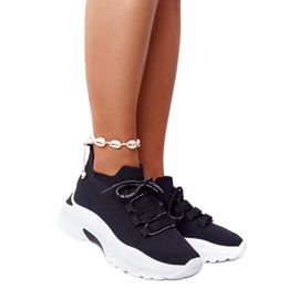 Calze sportive da donna Nere KeSports DKB2518 nero
