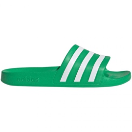 Adidas Adilette Pantofole verde acqua FY8048 bianco