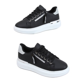 Sneakers nere da donna F006 Black nero