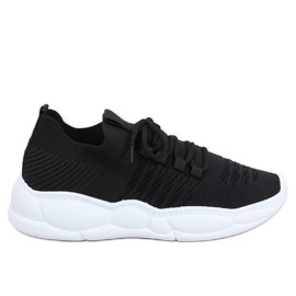 Nero LA40 Scarpe sportive calzini neri