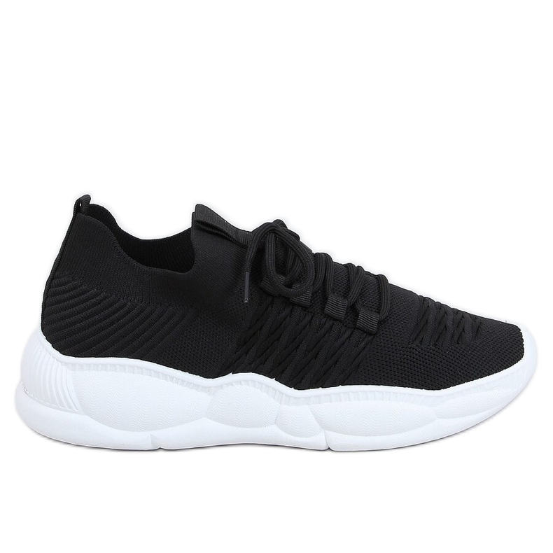 Nero LA40 Scarpe sportive calzini neri
