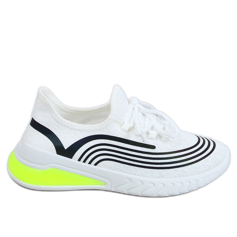 Bianco 3436 Calze bianche scarpe sportive bianca