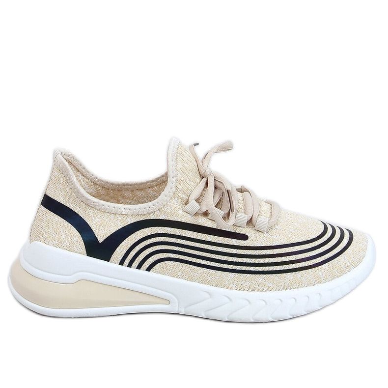 Calzini beige 3436 Scarpe sportive beige