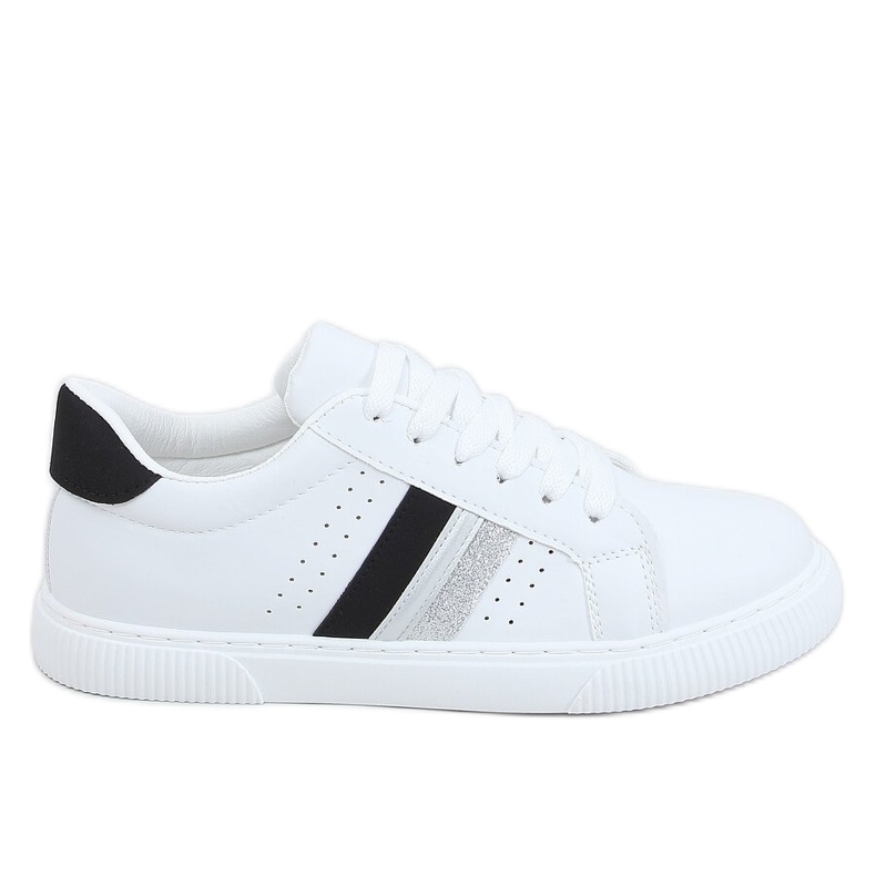Sneakers da donna bianche 6111 Black bianca