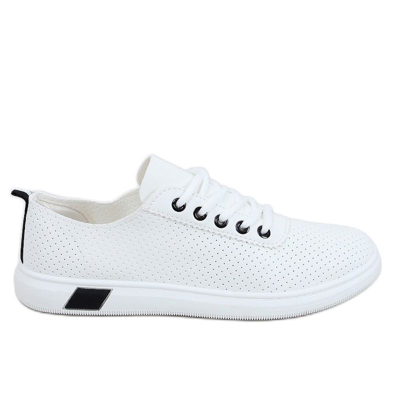 Sneakers da donna bianche e nere LA42 Black bianca nero