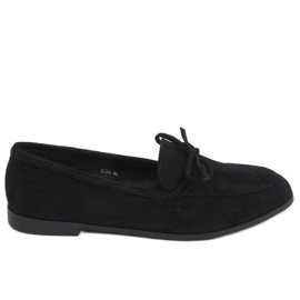Mocassini classici da donna neri 3394 Black nero