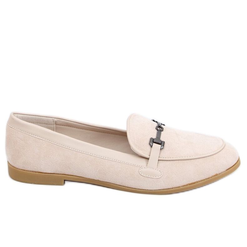 Mocassini da donna beige 8742 Beige