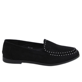 Mocassini Neri con Borchie 4322 Neri nero