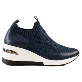 ARTIKER Sneakers in tessuto blu navy