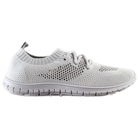 Sneakers MCKEYLOR traforate grigio