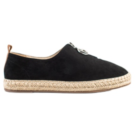 Cm Paris Espadrillas Nere Con Cerniera beige nero