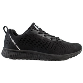 SHELOVET Scarpe sportive traforate leggere nero