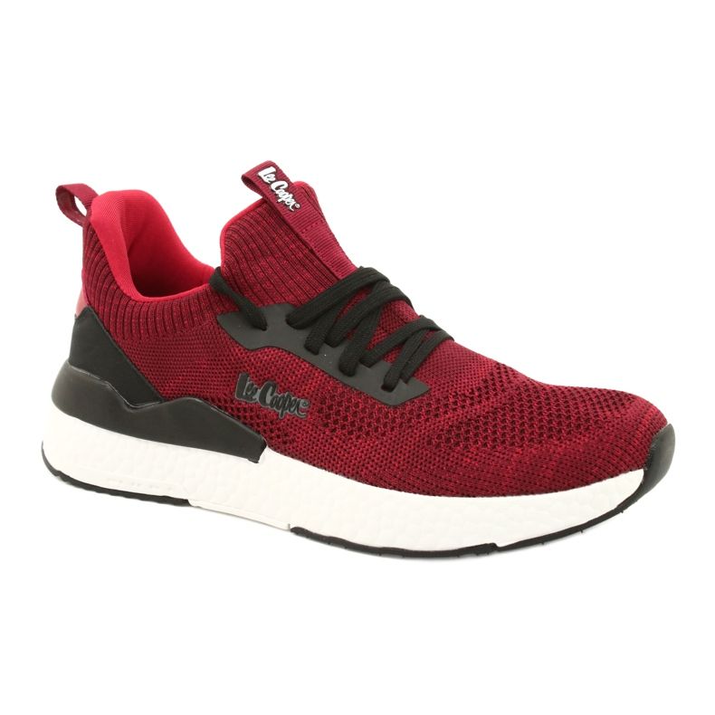 Scarpe sportive da uomo Lee Cooper LCW-21-29-0173M Rosse nero
