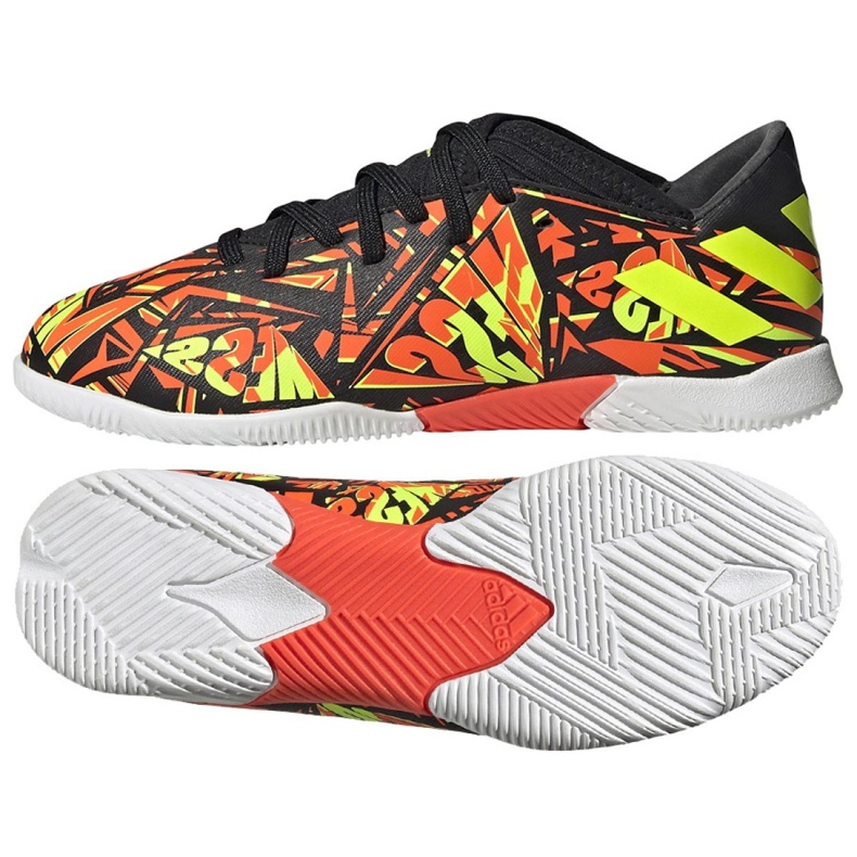 Scarpe da calcio Adidas Nemeziz Messi.3 In Jr FW7313 multicolore arancia