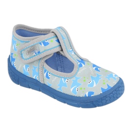 SCARPE BIMBO MIELE BEFADO - 531P091 blu grigio