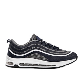 Sneakers sportive da uomo Keyon blu navy