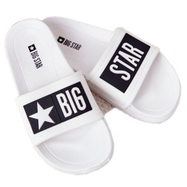 Pantofole per bambini Big Star DD374151 Bianco bianca
