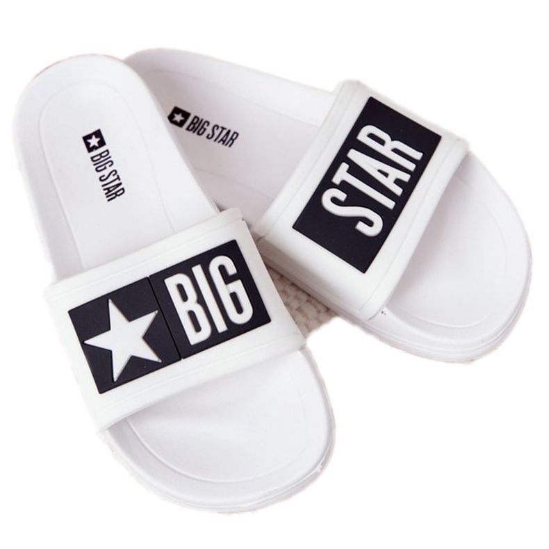Pantofole per bambini Big Star DD374151 Bianco bianca