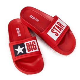 Pantofole per bambini Big Star DD374153 Rosse rosso