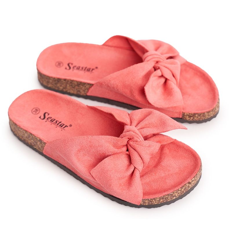 PB2 Pantofole corallo per bambini Little Wendy arancia