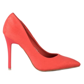 Kayla Classici tacchi corallo rosso
