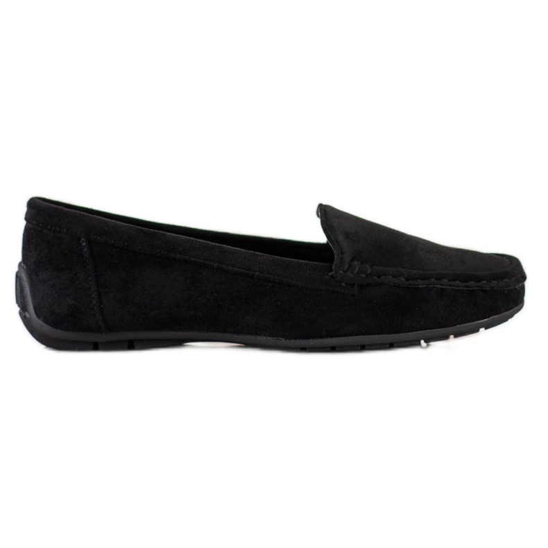 SHELOVET Mocassini in pelle scamosciata neri nero