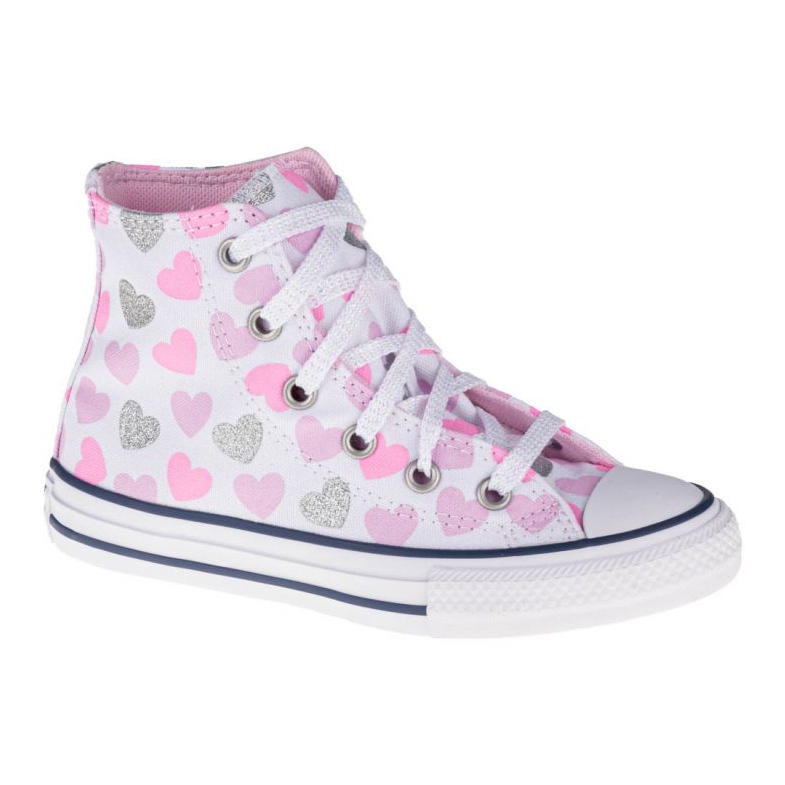 Converse Chuck Taylor All Star High Top Jr 668019C bianca nero