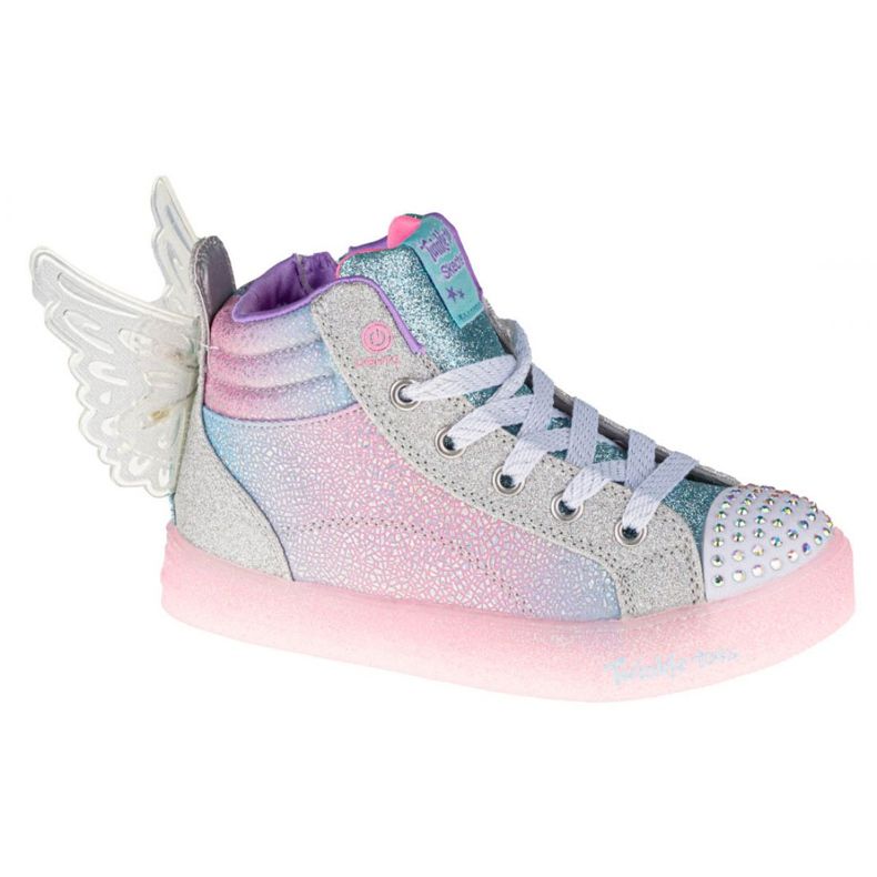 Scarpa Skechers Shuffle Brights Glimmer Wings W 20254L-LBMT rosa multicolore
