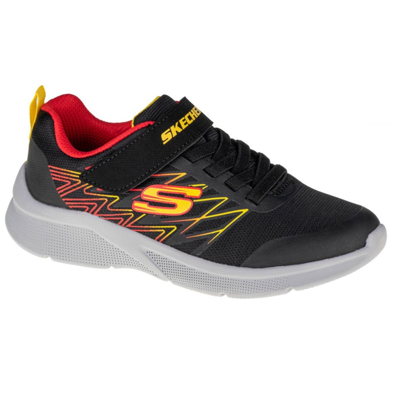 Skechers Microspec Texlor Jr 403770L-BKRD nero
