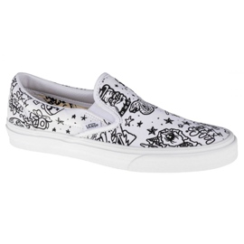 Scarpe Vans Classic Slip-On U VN0A4BV31IU bianco nero