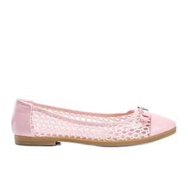 Ballerine rosa traforate Kaley