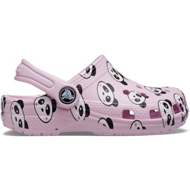 Crocs for kids Zoccolo classico con stampa Panda rosa chiaro 206999 6GD