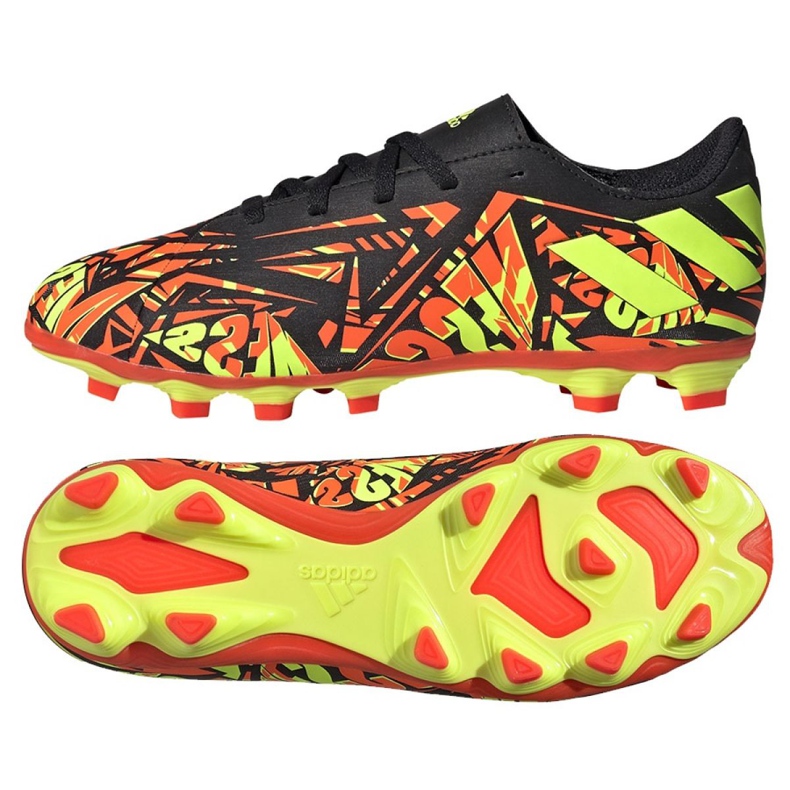 Scarpe da calcio Adidas Nemeziz Messi.4 FxG Jr FW7312 multicolore multicolore